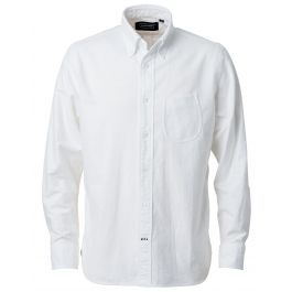 8061-1101 Supima Oxford B.D Shirt (White) - HAND ROOM | Momotaro 