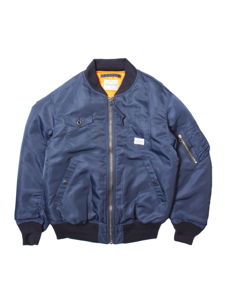 4380 Coverall MA-1 (Navy) - 夾克- 上衣| Momotaro Jeans, ONI DENIM, Samurai Jeans Studio D'Artisan | Japanese Denim 4380 Coverall MA-1 (Navy) - 夾克- 上衣| Momotaro Jeans, ONI DENIM, Samurai Jeans Studio D'Artisan | Japanese Denim