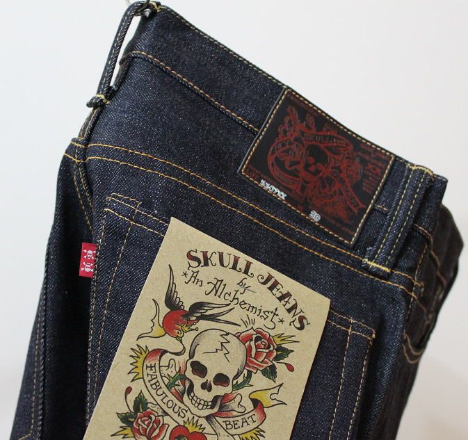 5507XX 6x6 - Skull Jeans | Momotaro 
