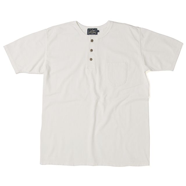 9895 Suvin Gold Loopwheel Henrey Neck T-shirt (3 COLORS) - Studio 
