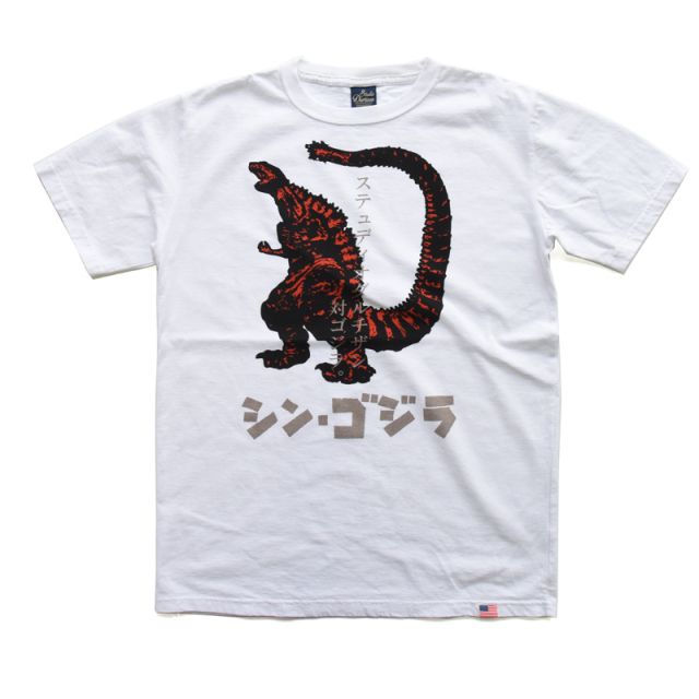 GZ-001 Godzilla collaboration short-sleeved T-shirt - Tops