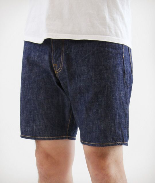 selvedge denim shorts