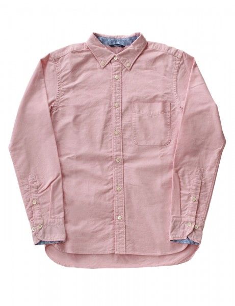 Momotaro Jeans Mjs 081 Oxford B D Shirt Pink Pink 桃太郎ジーンズ 鬼デニム サムライジーンズ ステュディオダルチザン 国産ジーンズ