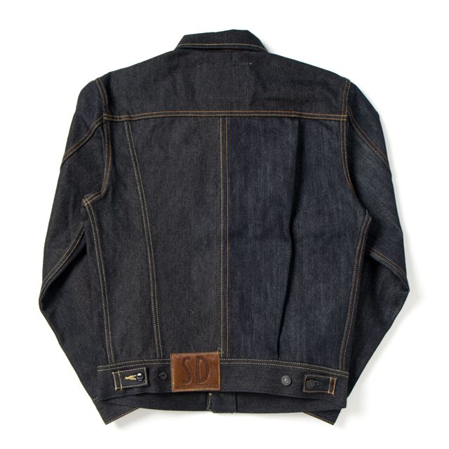 SP-055 15oz 40th suvin gold crazy denim jacket - Tops | Momotaro