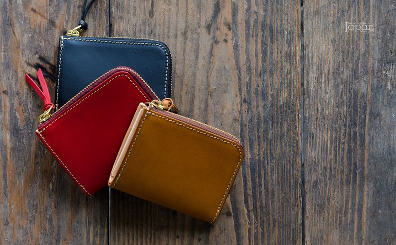 l shaped zipper wallet