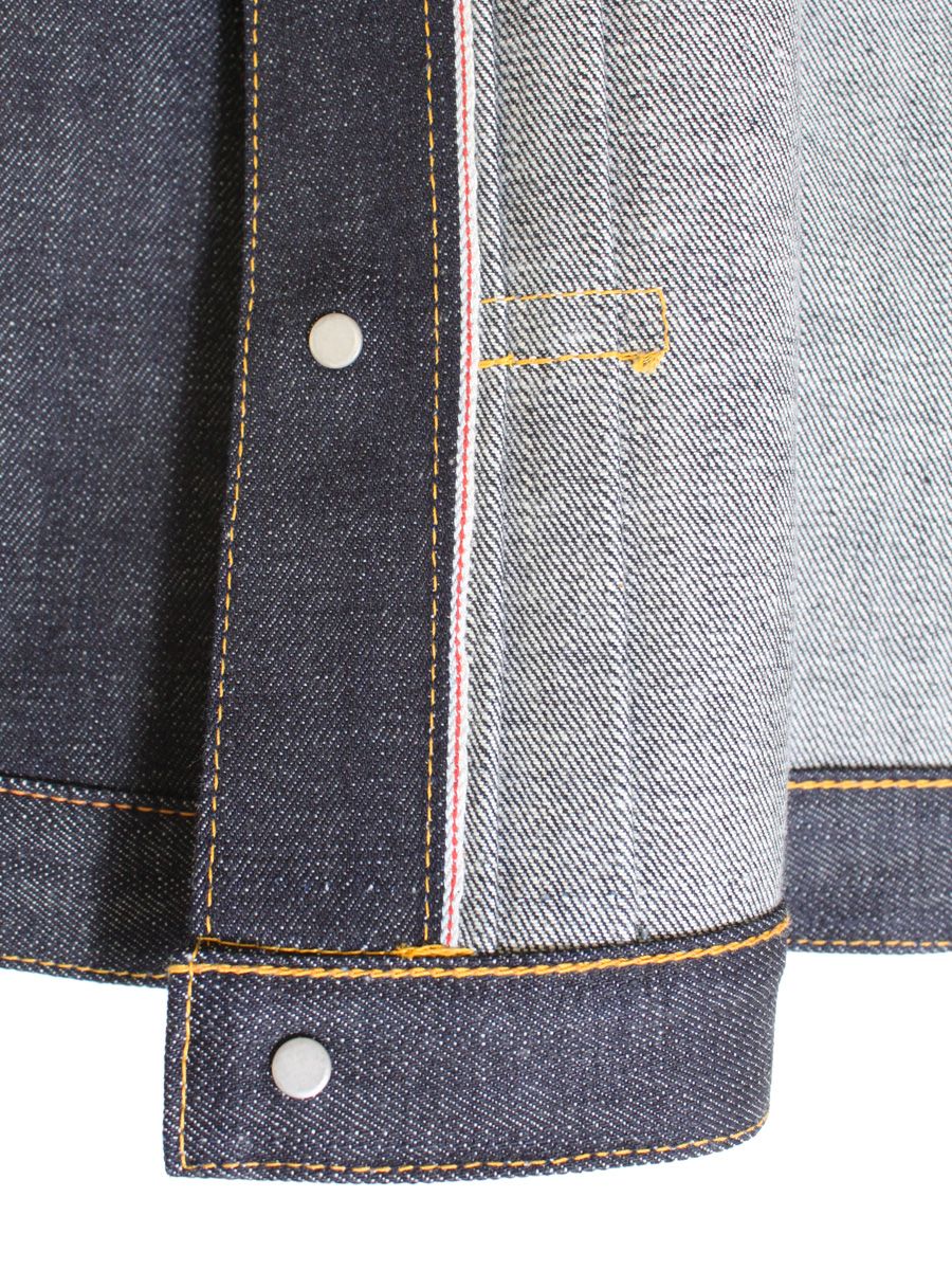 EJD1506S2001 1st Type Denim Jacket (No.2 DENIM / Red Selvage) - Street  Style Tops | Momotaro Jeans, ONI DENIM, Samurai Jeans  Studio D'Artisan |  Japanese Denim