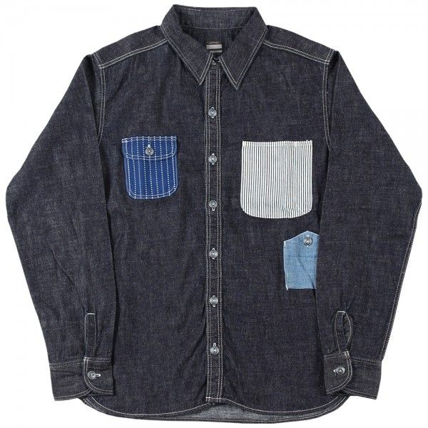 05-155 8oz Multi pocket Indigo Denim 