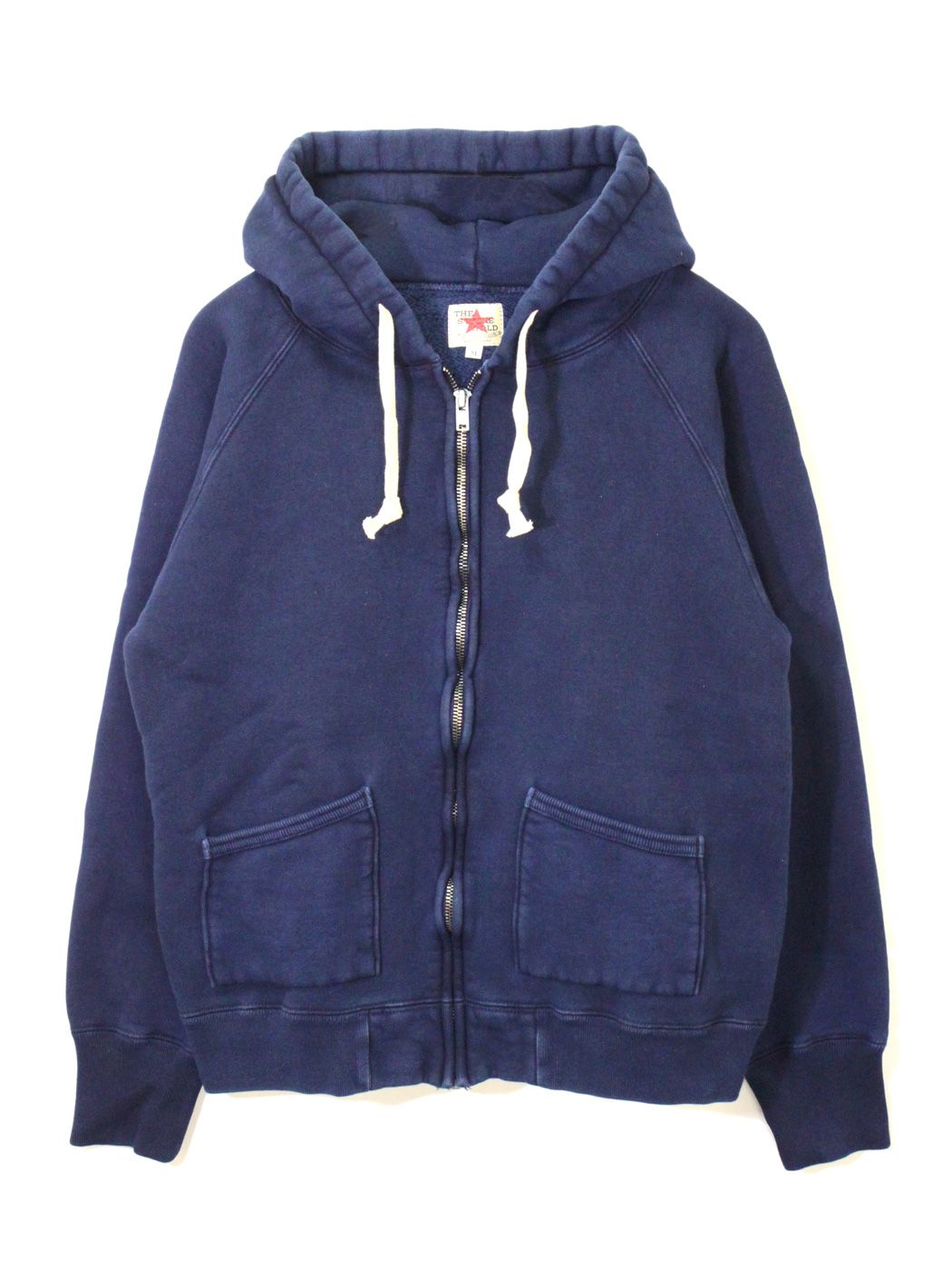 SGC004ID Indigo Dyed Loopwheeled Sweat Parka - THE STRIKE GOLD | Momotaro  Jeans, ONI DENIM, Samurai Jeans u0026 Studio D'Artisan | Japanese Denim