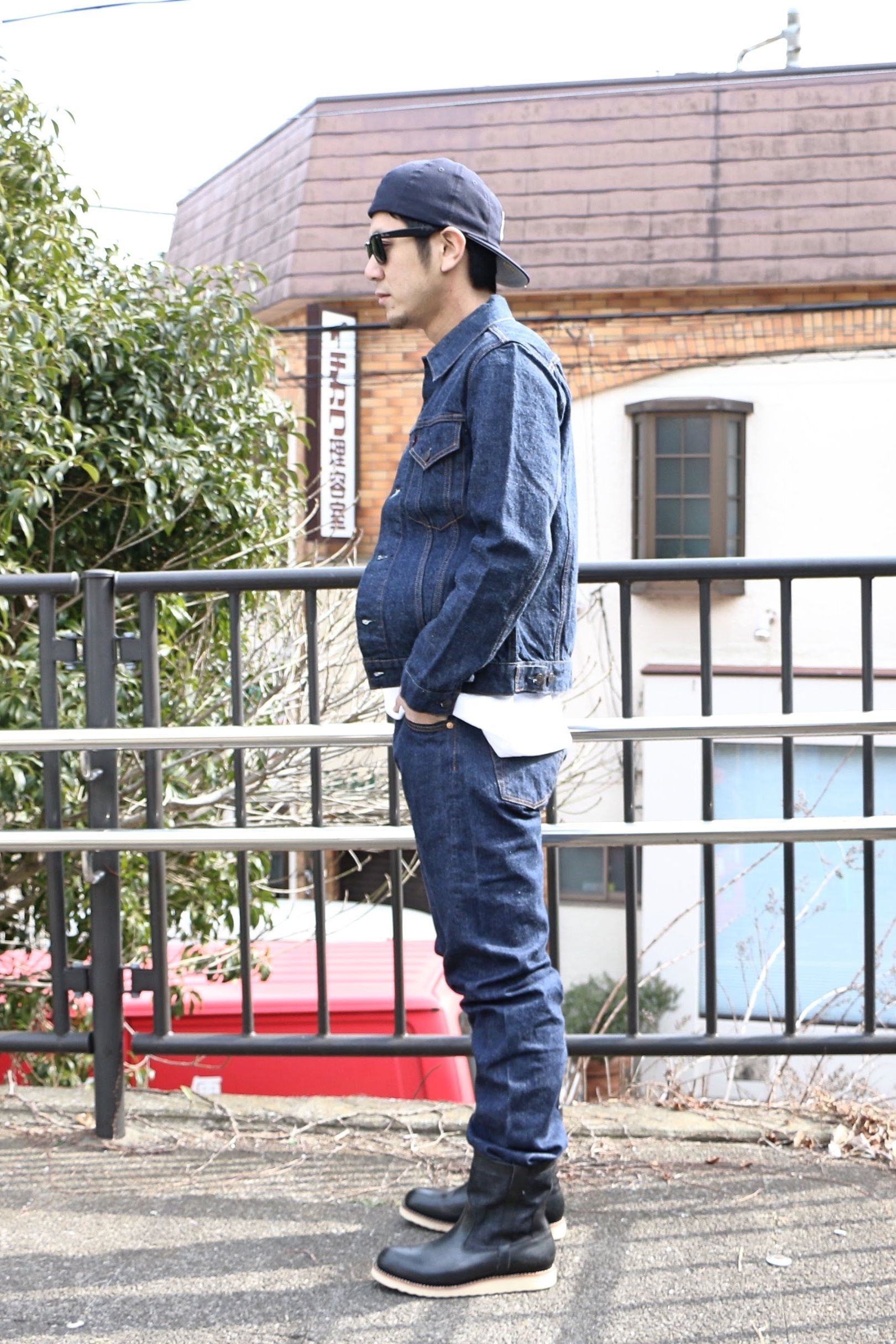 Trucker Denim Jacket - TCB jeans 