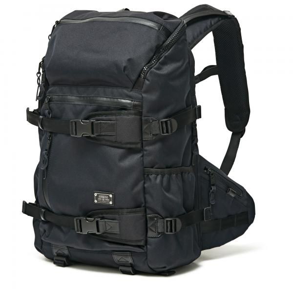 water proof cordura 305d round zip backpack